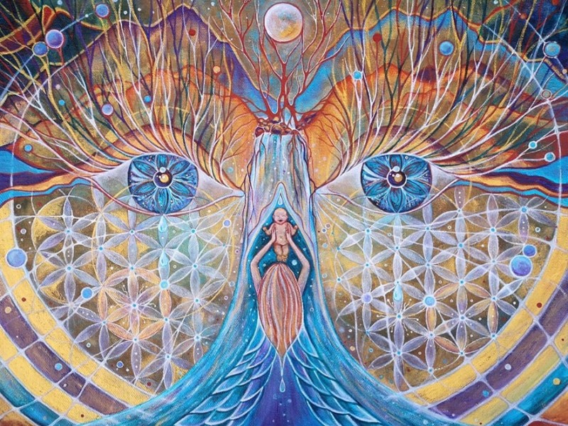 g paint mothers eyes