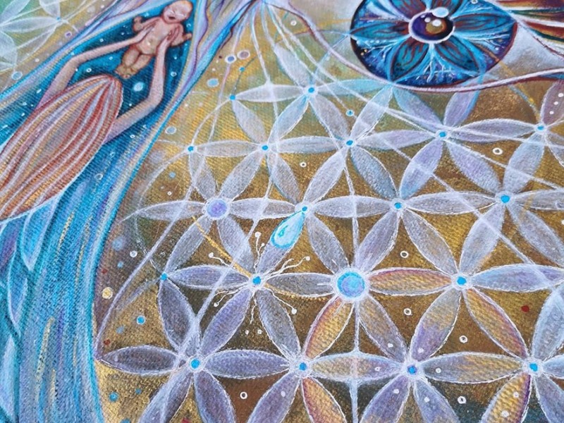 g paint mothers eyes