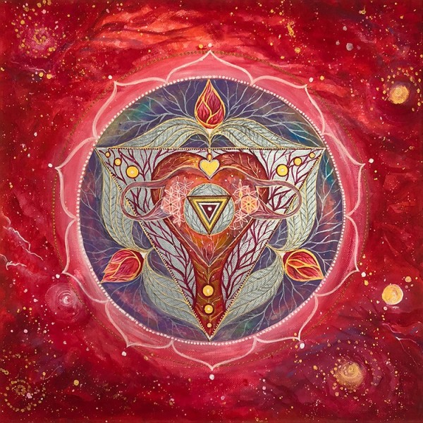 g paint kali svadhisthana yantra